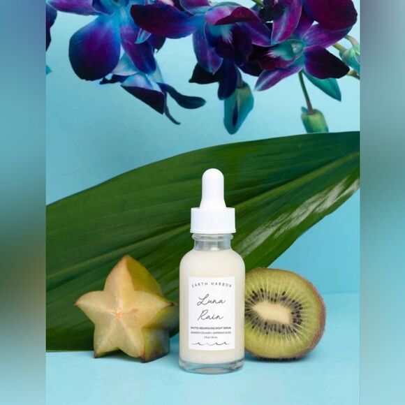 Earth Harbor Luna Rain Phyto-Resurfacing Night Serum 30 mL NIB - Picture 5 of 5